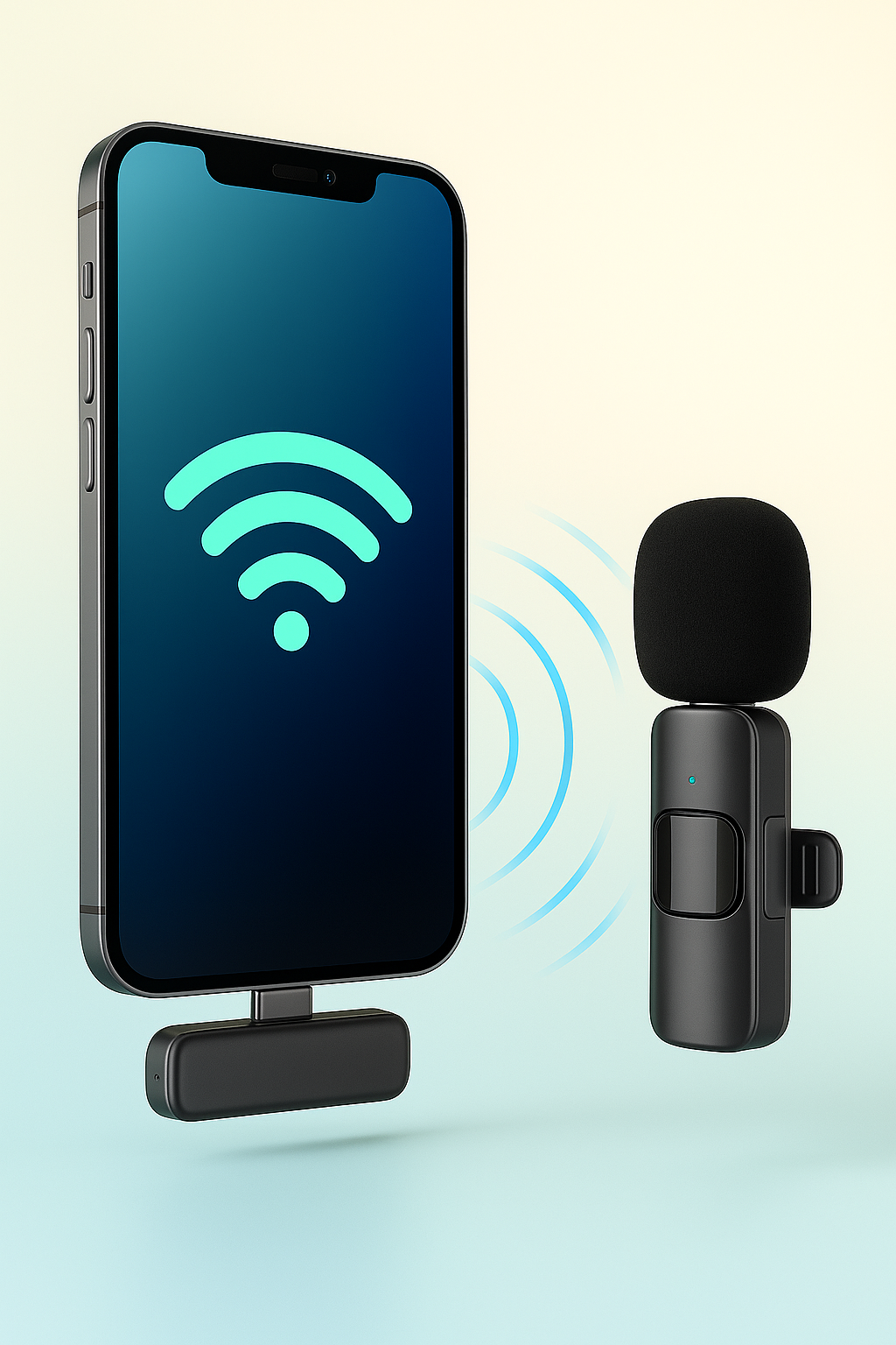 Klipmic Air – Micrófono Lavalier Inalámbrico Ultra Compacto